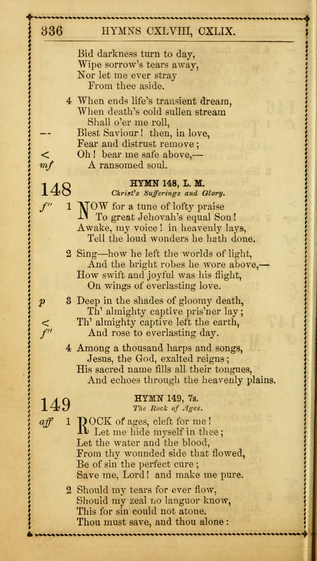 Church Psalmist: or Psalms and Hymns Designed for the Public, Social, and  Private Use of Evangelical Christians ... with Supplement.  53rd ed. page 339