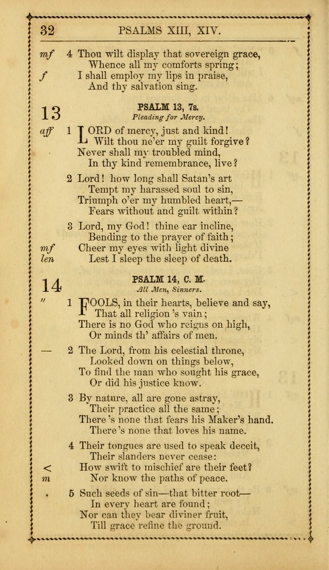 Church Psalmist: or Psalms and Hymns Designed for the Public, Social, and  Private Use of Evangelical Christians ... with Supplement.  53rd ed. page 35