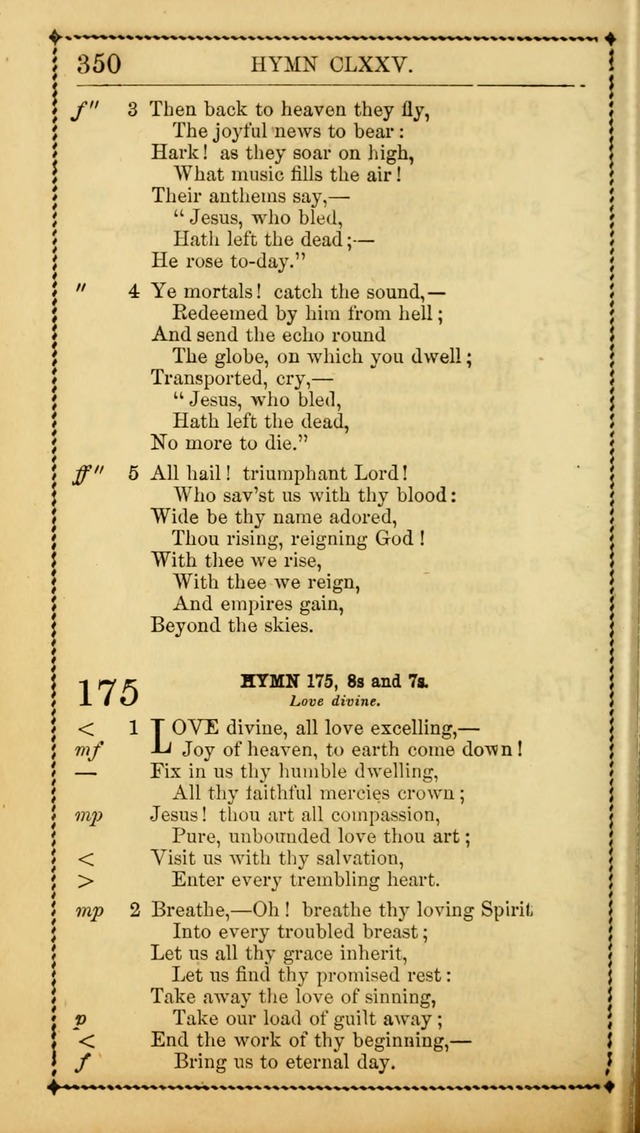 Church Psalmist: or Psalms and Hymns Designed for the Public, Social, and  Private Use of Evangelical Christians ... with Supplement.  53rd ed. page 353