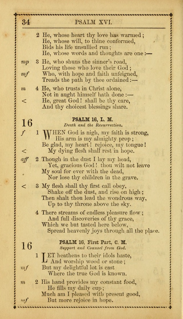 Church Psalmist: or Psalms and Hymns Designed for the Public, Social, and  Private Use of Evangelical Christians ... with Supplement.  53rd ed. page 37