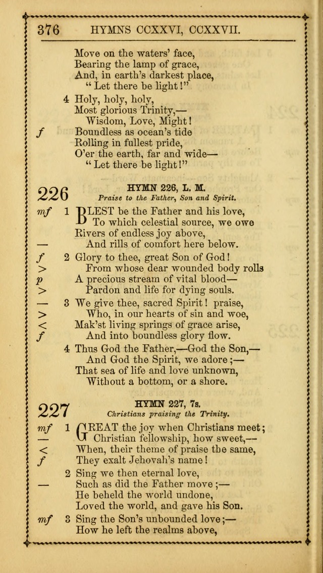 Church Psalmist: or Psalms and Hymns Designed for the Public, Social, and  Private Use of Evangelical Christians ... with Supplement.  53rd ed. page 379