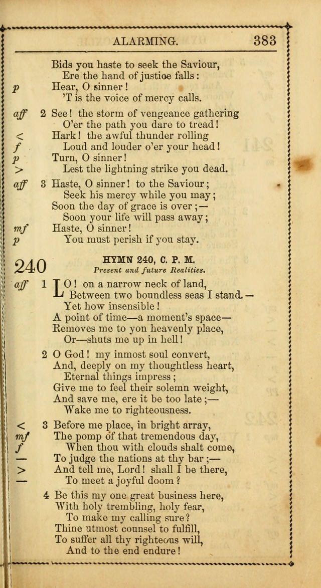 Church Psalmist: or Psalms and Hymns Designed for the Public, Social, and  Private Use of Evangelical Christians ... with Supplement.  53rd ed. page 386