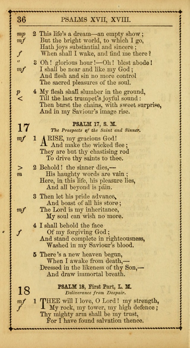 Church Psalmist: or Psalms and Hymns Designed for the Public, Social, and  Private Use of Evangelical Christians ... with Supplement.  53rd ed. page 39