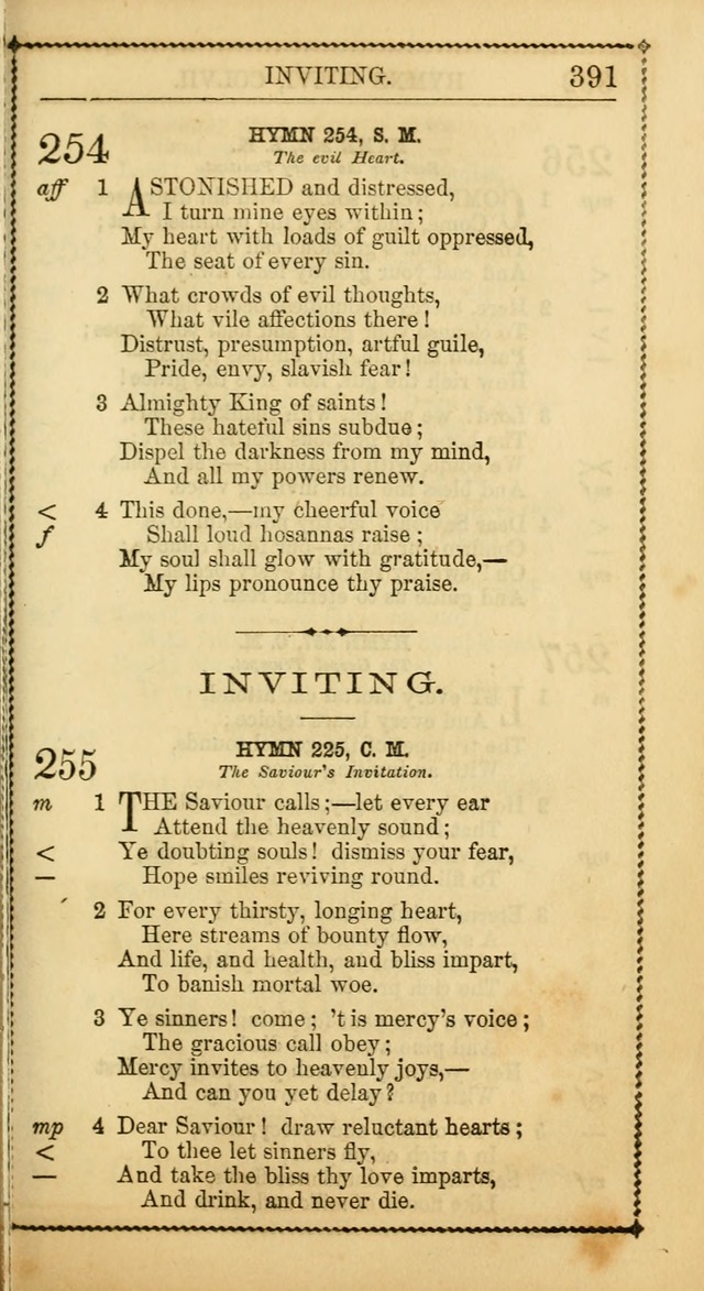 Church Psalmist: or Psalms and Hymns Designed for the Public, Social, and  Private Use of Evangelical Christians ... with Supplement.  53rd ed. page 394