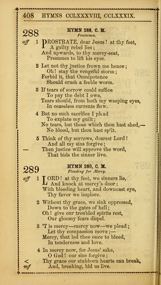 Church Psalmist: or Psalms and Hymns Designed for the Public, Social, and  Private Use of Evangelical Christians ... with Supplement.  53rd ed. page 411