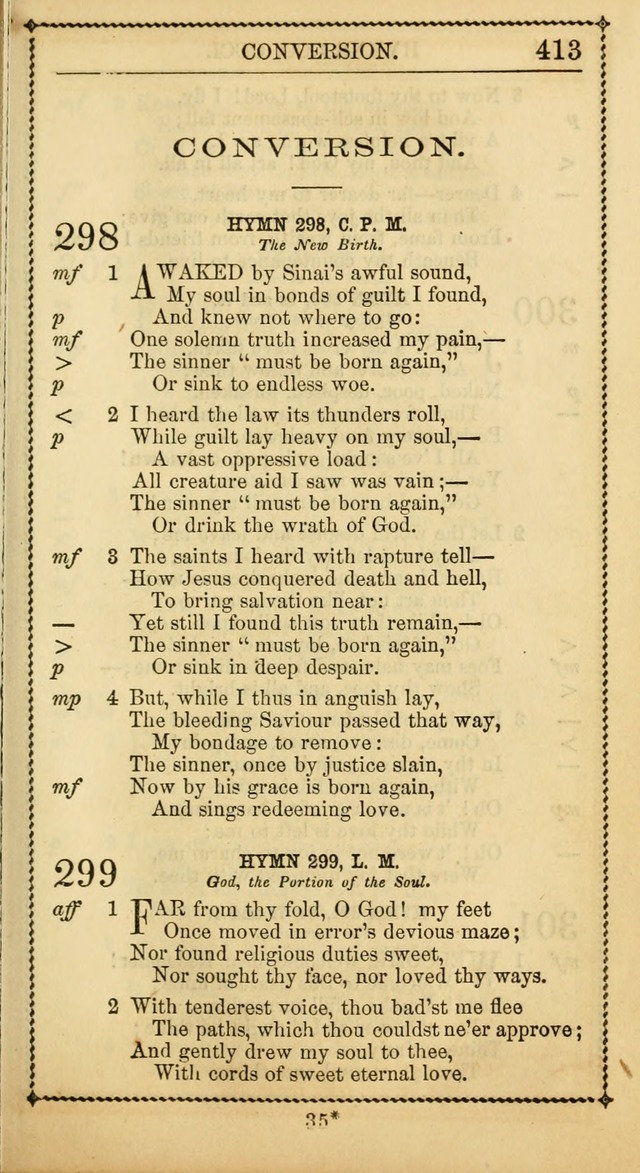 Church Psalmist: or Psalms and Hymns Designed for the Public, Social, and  Private Use of Evangelical Christians ... with Supplement.  53rd ed. page 416