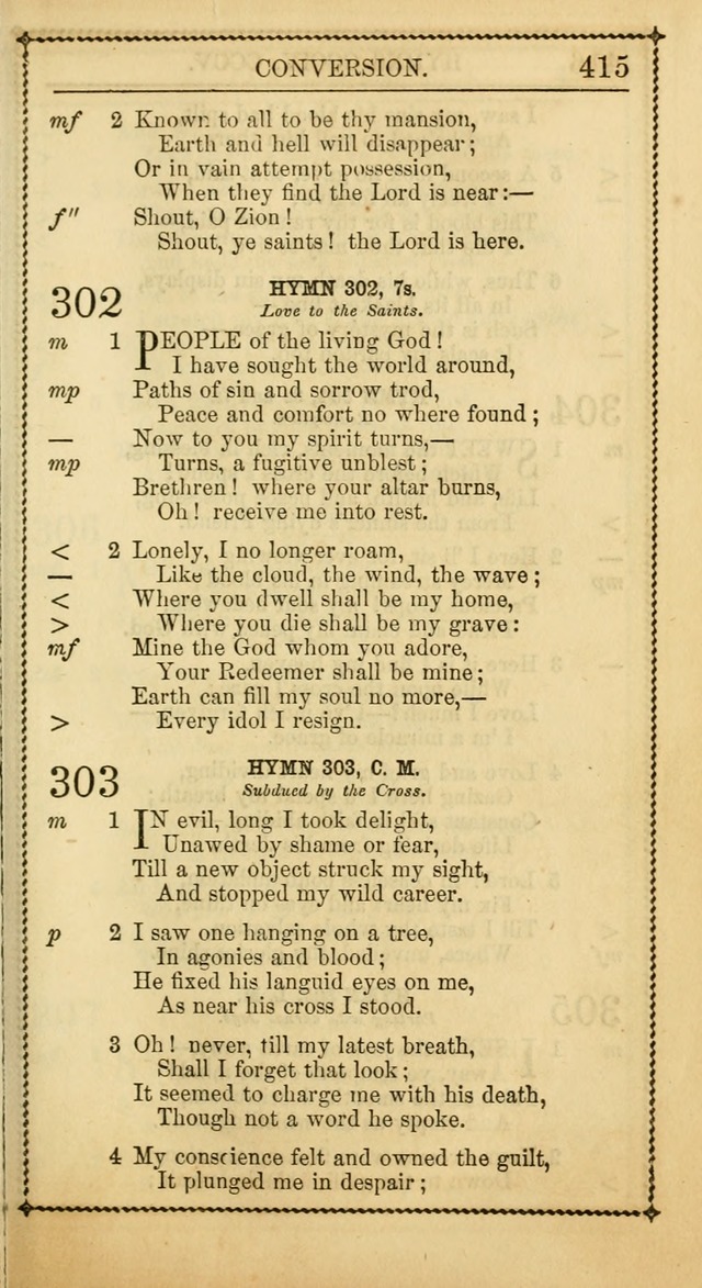 Church Psalmist: or Psalms and Hymns Designed for the Public, Social, and  Private Use of Evangelical Christians ... with Supplement.  53rd ed. page 418