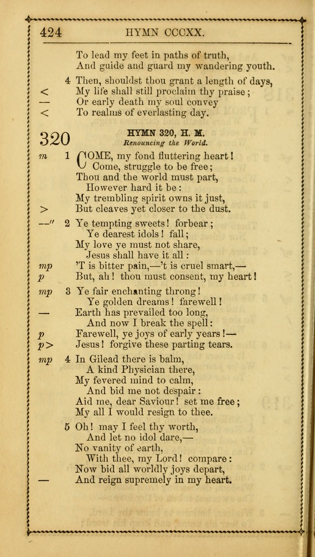 Church Psalmist: or Psalms and Hymns Designed for the Public, Social, and  Private Use of Evangelical Christians ... with Supplement.  53rd ed. page 427