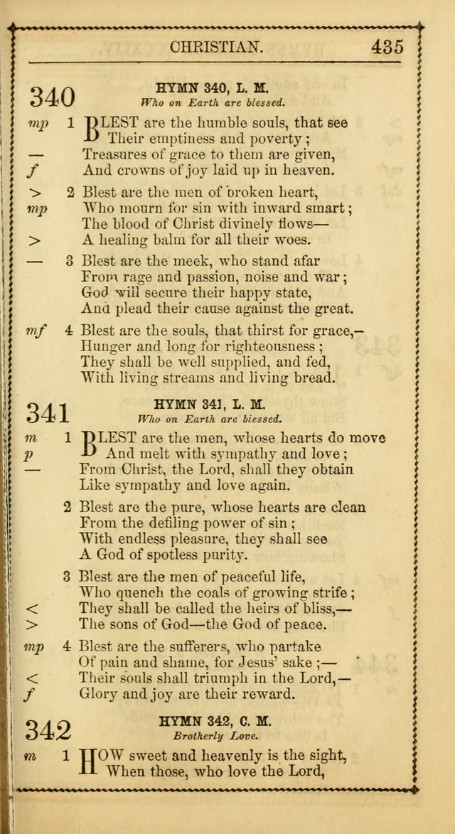 Church Psalmist: or Psalms and Hymns Designed for the Public, Social, and  Private Use of Evangelical Christians ... with Supplement.  53rd ed. page 438