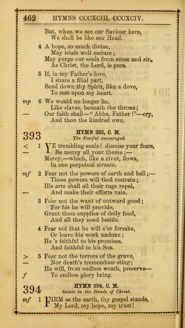 Church Psalmist: or Psalms and Hymns Designed for the Public, Social, and  Private Use of Evangelical Christians ... with Supplement.  53rd ed. page 465