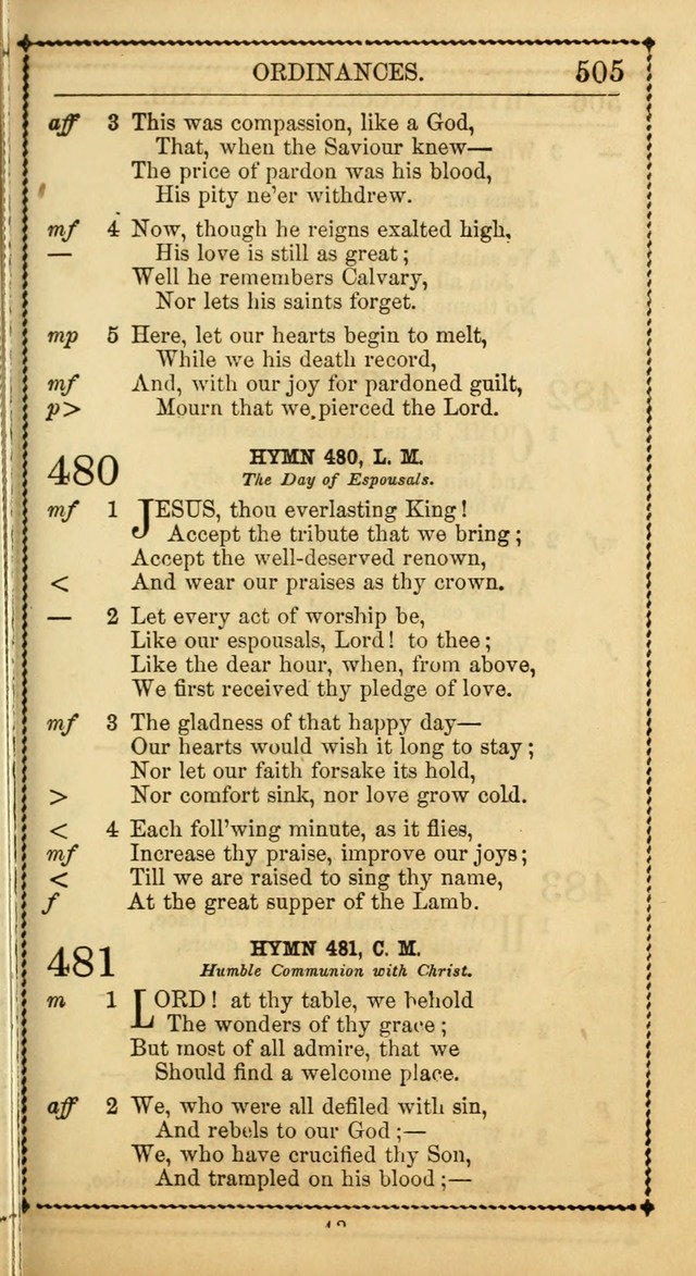 Church Psalmist: or Psalms and Hymns Designed for the Public, Social, and  Private Use of Evangelical Christians ... with Supplement.  53rd ed. page 508