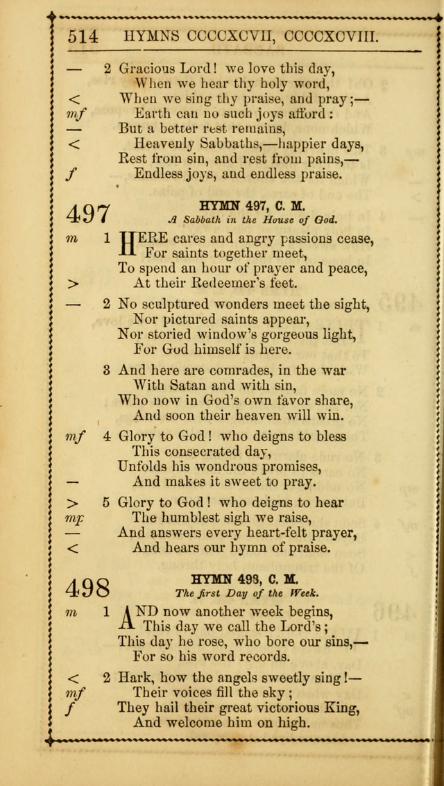 Church Psalmist: or Psalms and Hymns Designed for the Public, Social, and  Private Use of Evangelical Christians ... with Supplement.  53rd ed. page 517