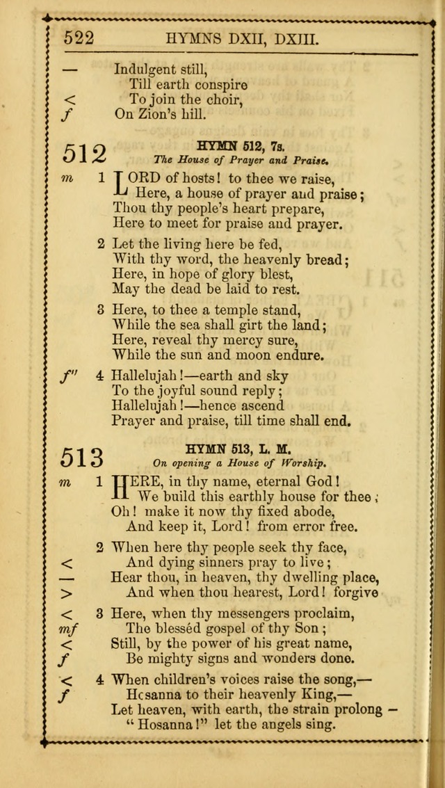 Church Psalmist: or Psalms and Hymns Designed for the Public, Social, and  Private Use of Evangelical Christians ... with Supplement.  53rd ed. page 525