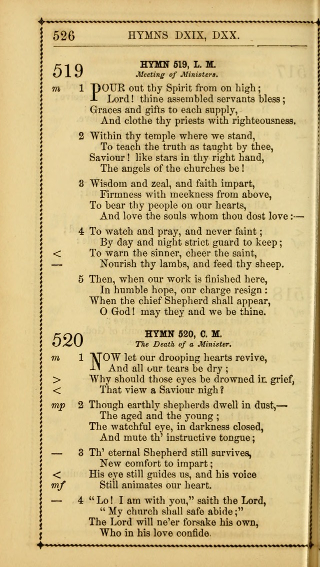 Church Psalmist: or Psalms and Hymns Designed for the Public, Social, and  Private Use of Evangelical Christians ... with Supplement.  53rd ed. page 529