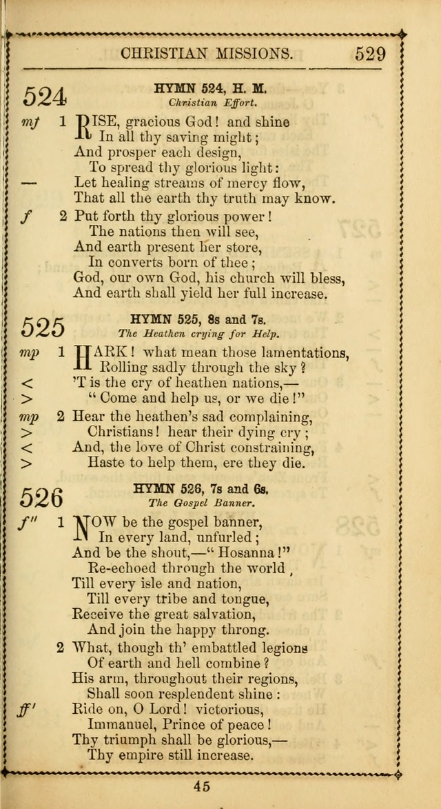 Church Psalmist: or Psalms and Hymns Designed for the Public, Social, and  Private Use of Evangelical Christians ... with Supplement.  53rd ed. page 532