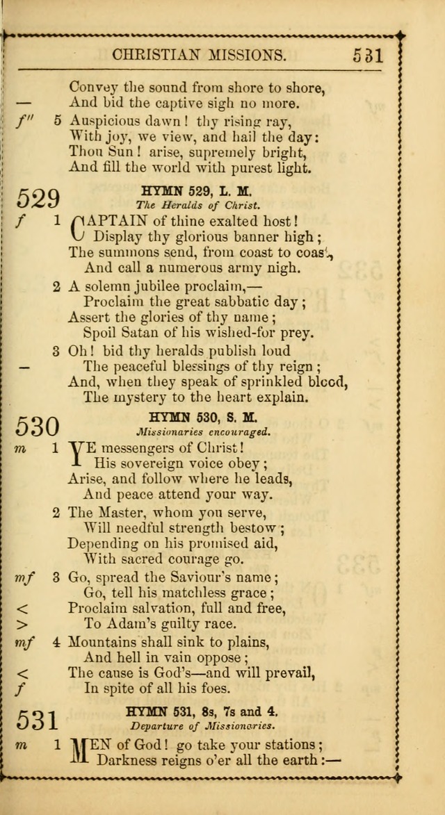 Church Psalmist: or Psalms and Hymns Designed for the Public, Social, and  Private Use of Evangelical Christians ... with Supplement.  53rd ed. page 534