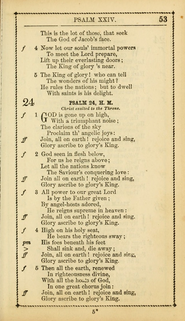 Church Psalmist: or Psalms and Hymns Designed for the Public, Social, and  Private Use of Evangelical Christians ... with Supplement.  53rd ed. page 56