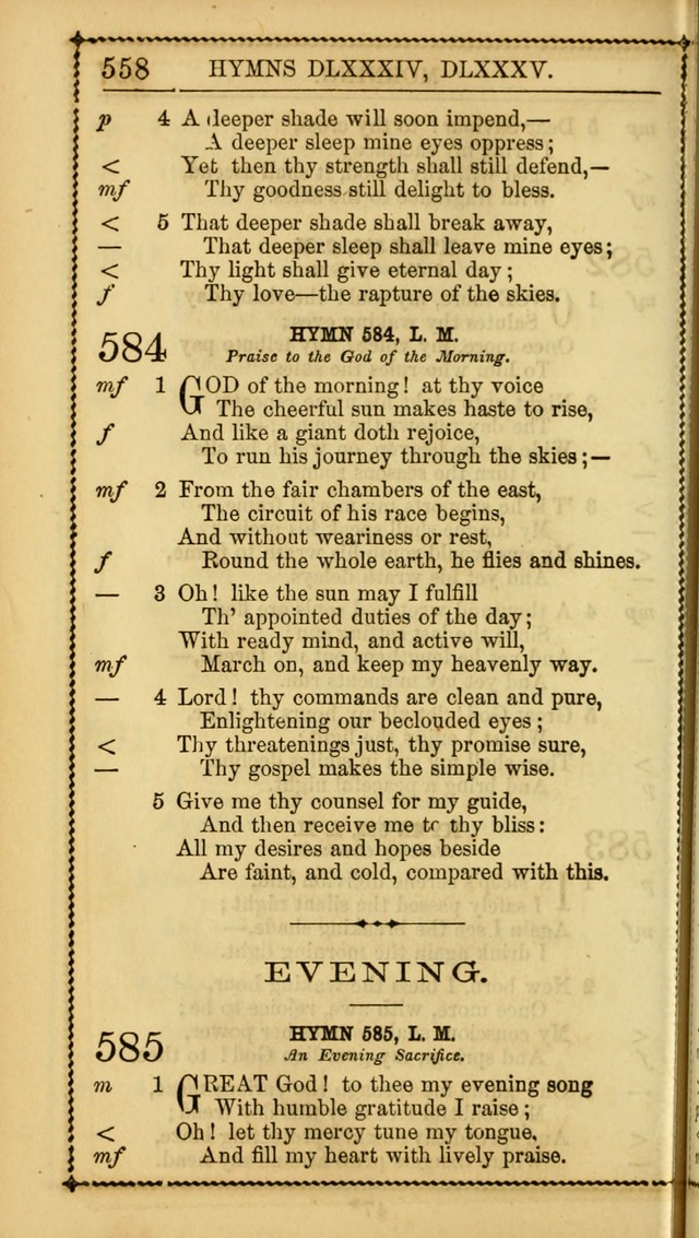 Church Psalmist: or Psalms and Hymns Designed for the Public, Social, and  Private Use of Evangelical Christians ... with Supplement.  53rd ed. page 561