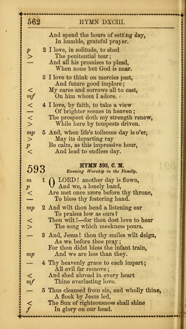 Church Psalmist: or Psalms and Hymns Designed for the Public, Social, and  Private Use of Evangelical Christians ... with Supplement.  53rd ed. page 565