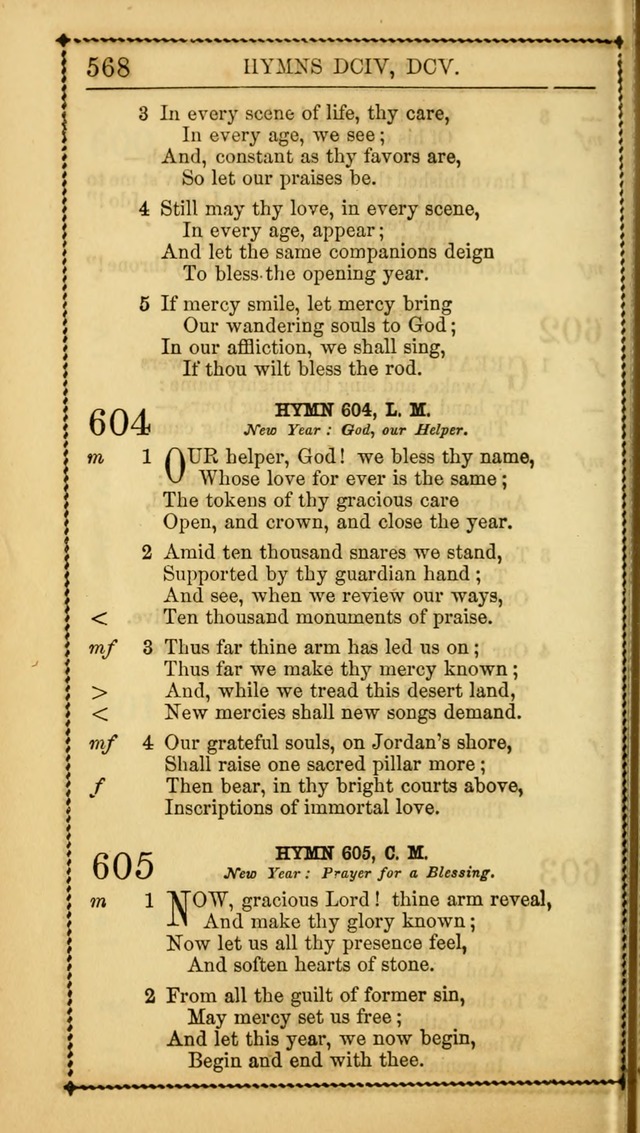 Church Psalmist: or Psalms and Hymns Designed for the Public, Social, and  Private Use of Evangelical Christians ... with Supplement.  53rd ed. page 571