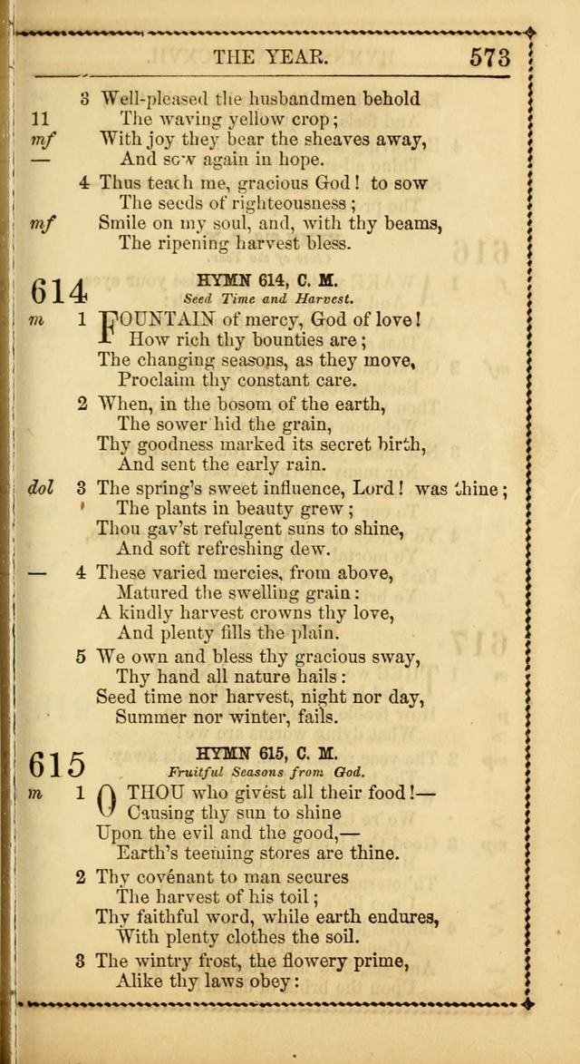 Church Psalmist: or Psalms and Hymns Designed for the Public, Social, and  Private Use of Evangelical Christians ... with Supplement.  53rd ed. page 576