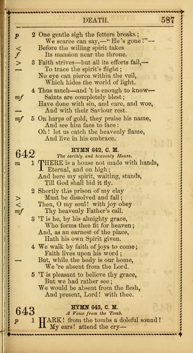 Church Psalmist: or Psalms and Hymns Designed for the Public, Social, and  Private Use of Evangelical Christians ... with Supplement.  53rd ed. page 590