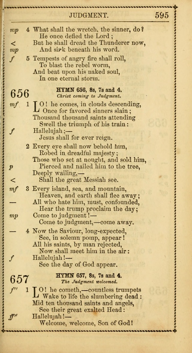 Church Psalmist: or Psalms and Hymns Designed for the Public, Social, and  Private Use of Evangelical Christians ... with Supplement.  53rd ed. page 598