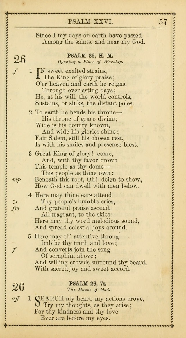 Church Psalmist: or Psalms and Hymns Designed for the Public, Social, and  Private Use of Evangelical Christians ... with Supplement.  53rd ed. page 60