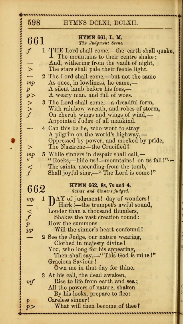 Church Psalmist: or Psalms and Hymns Designed for the Public, Social, and  Private Use of Evangelical Christians ... with Supplement.  53rd ed. page 601