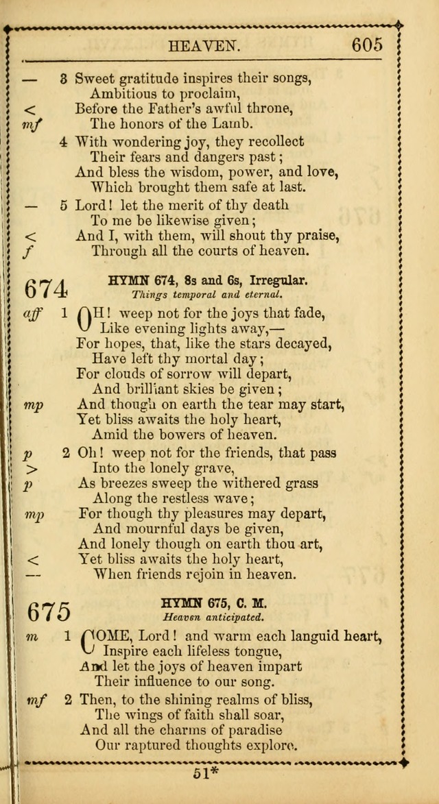 Church Psalmist: or Psalms and Hymns Designed for the Public, Social, and  Private Use of Evangelical Christians ... with Supplement.  53rd ed. page 608