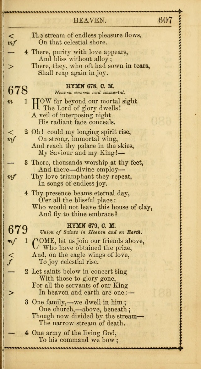 Church Psalmist: or Psalms and Hymns Designed for the Public, Social, and  Private Use of Evangelical Christians ... with Supplement.  53rd ed. page 610