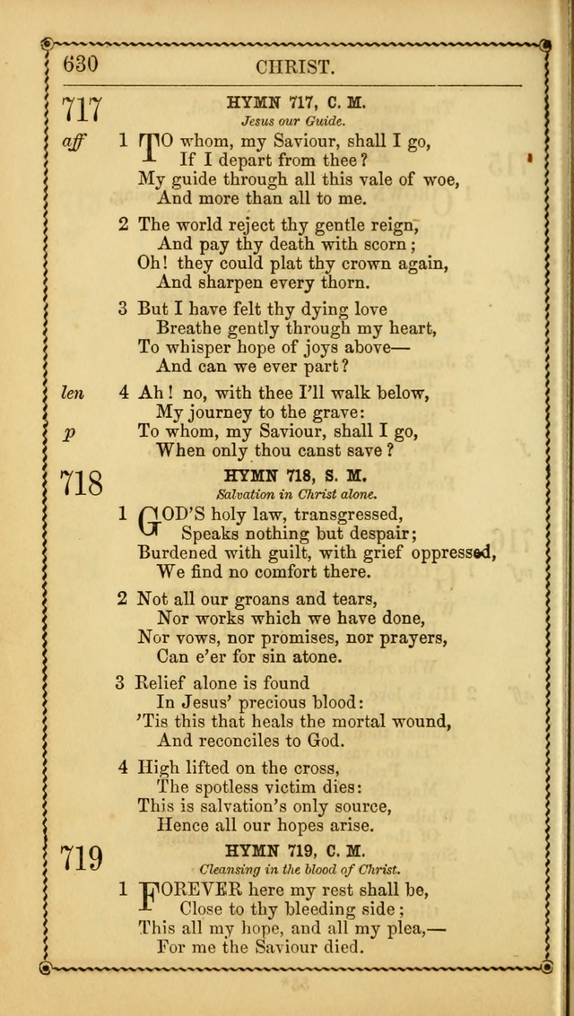 Church Psalmist: or Psalms and Hymns Designed for the Public, Social, and  Private Use of Evangelical Christians ... with Supplement.  53rd ed. page 633