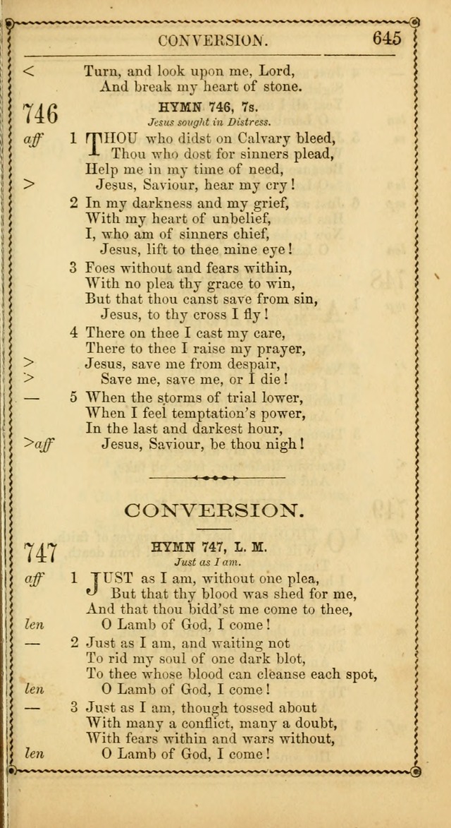 Church Psalmist: or Psalms and Hymns Designed for the Public, Social, and  Private Use of Evangelical Christians ... with Supplement.  53rd ed. page 648