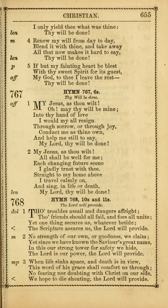 Church Psalmist: or Psalms and Hymns Designed for the Public, Social, and  Private Use of Evangelical Christians ... with Supplement.  53rd ed. page 658