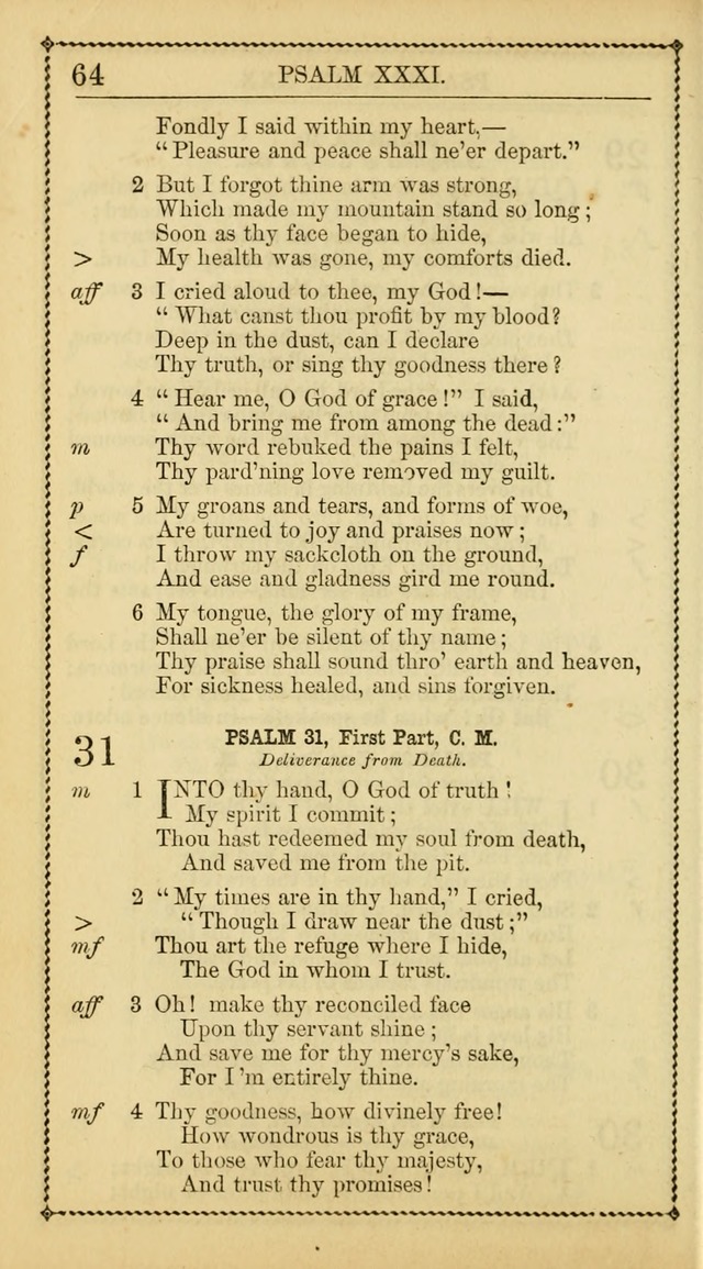 Church Psalmist: or Psalms and Hymns Designed for the Public, Social, and  Private Use of Evangelical Christians ... with Supplement.  53rd ed. page 67