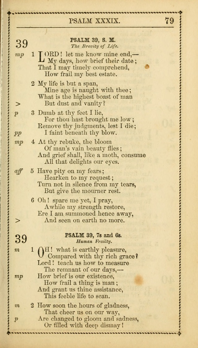 Church Psalmist: or Psalms and Hymns Designed for the Public, Social, and  Private Use of Evangelical Christians ... with Supplement.  53rd ed. page 82