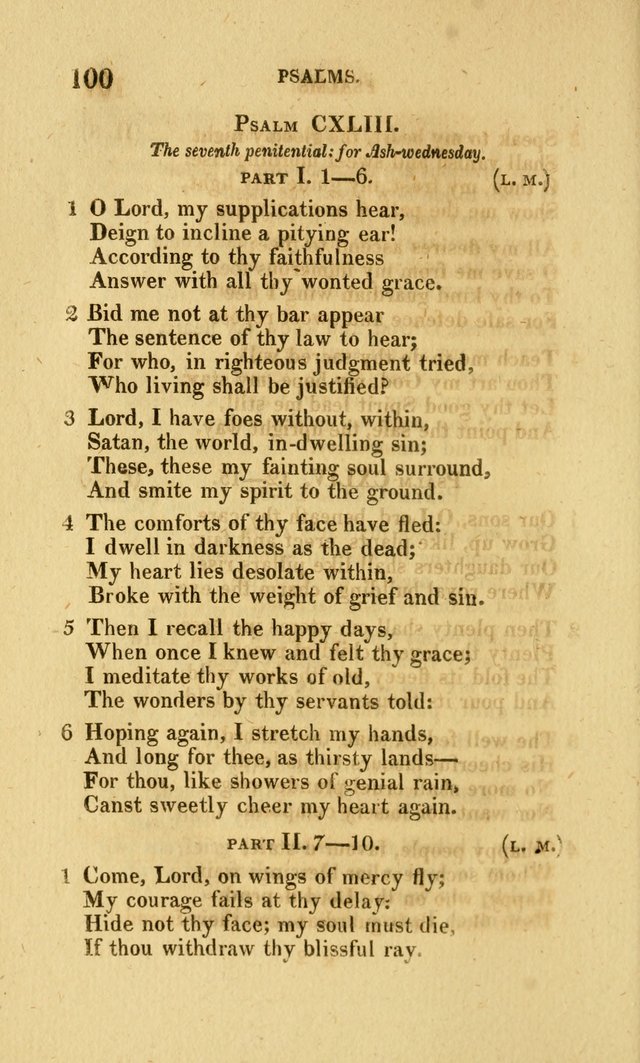 Church Poetry: being Portions of the Psalms in Verse and Hymns suited  to  the Festivals and Fasts, and Various Occasions of the Church page 117