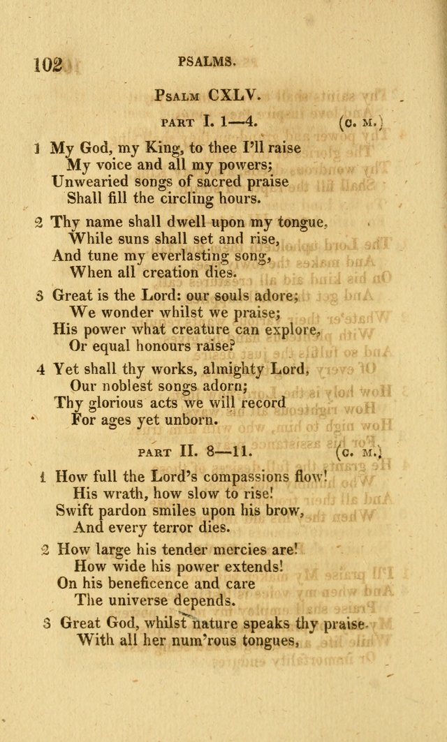 Church Poetry: being Portions of the Psalms in Verse and Hymns suited  to  the Festivals and Fasts, and Various Occasions of the Church page 119