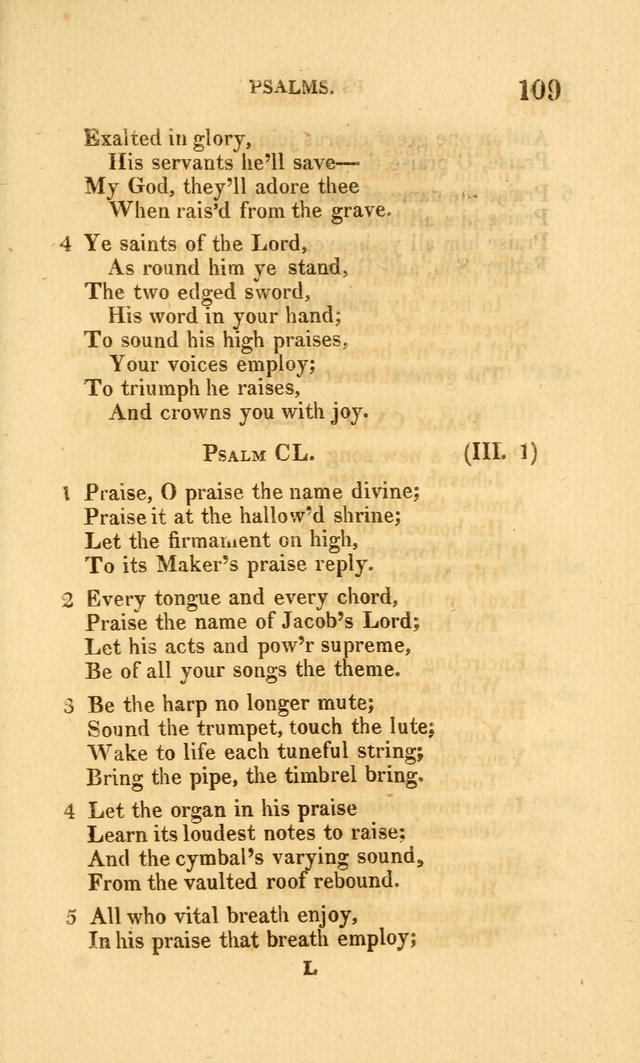 Church Poetry: being Portions of the Psalms in Verse and Hymns suited  to  the Festivals and Fasts, and Various Occasions of the Church page 126