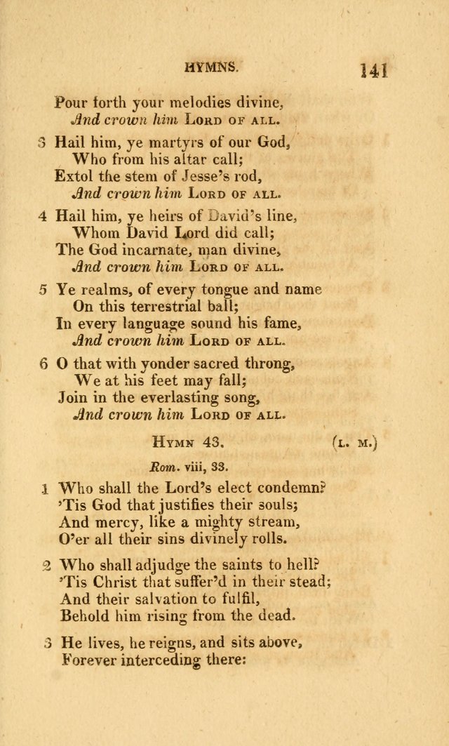 Church Poetry: being Portions of the Psalms in Verse and Hymns suited  to  the Festivals and Fasts, and Various Occasions of the Church page 158