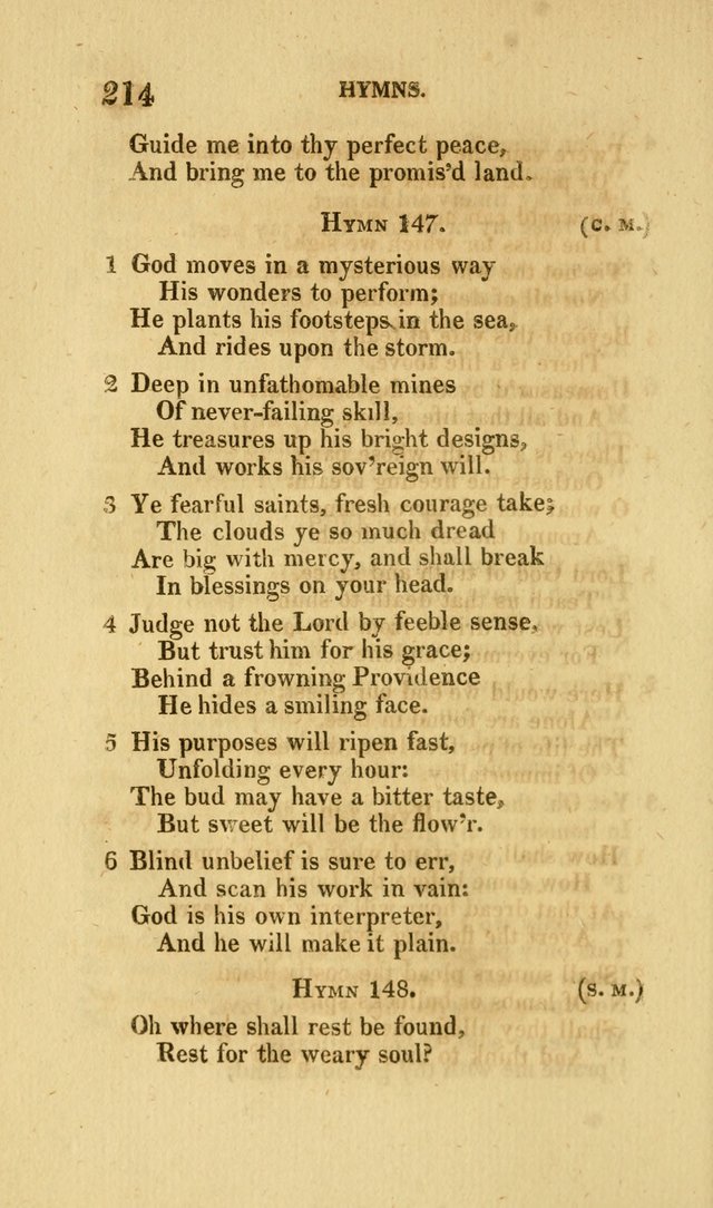 Church Poetry: being Portions of the Psalms in Verse and Hymns suited  to  the Festivals and Fasts, and Various Occasions of the Church page 231