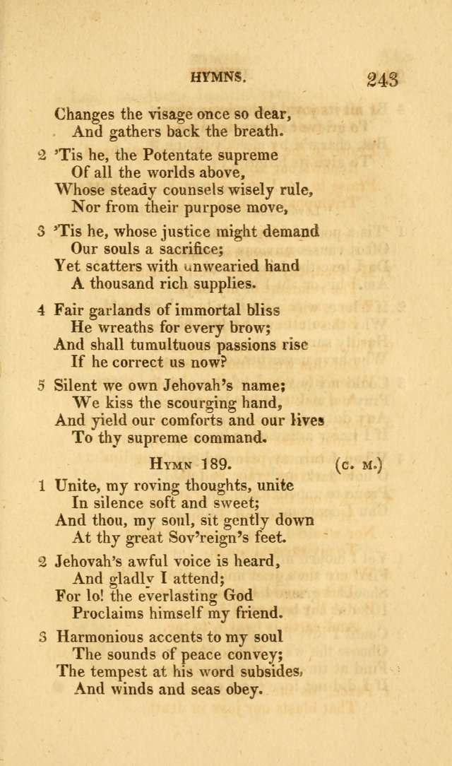 Church Poetry: being Portions of the Psalms in Verse and Hymns suited  to  the Festivals and Fasts, and Various Occasions of the Church page 260