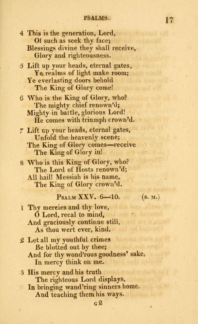 Church Poetry: being Portions of the Psalms in Verse and Hymns suited  to  the Festivals and Fasts, and Various Occasions of the Church page 34