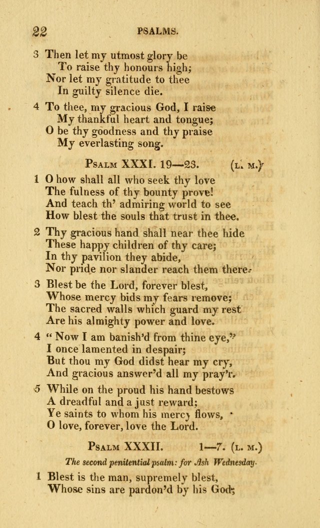 Church Poetry: being Portions of the Psalms in Verse and Hymns suited  to  the Festivals and Fasts, and Various Occasions of the Church page 39