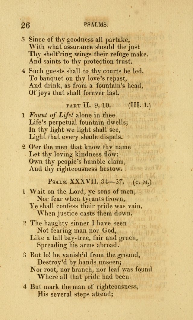 Church Poetry: being Portions of the Psalms in Verse and Hymns suited  to  the Festivals and Fasts, and Various Occasions of the Church page 43