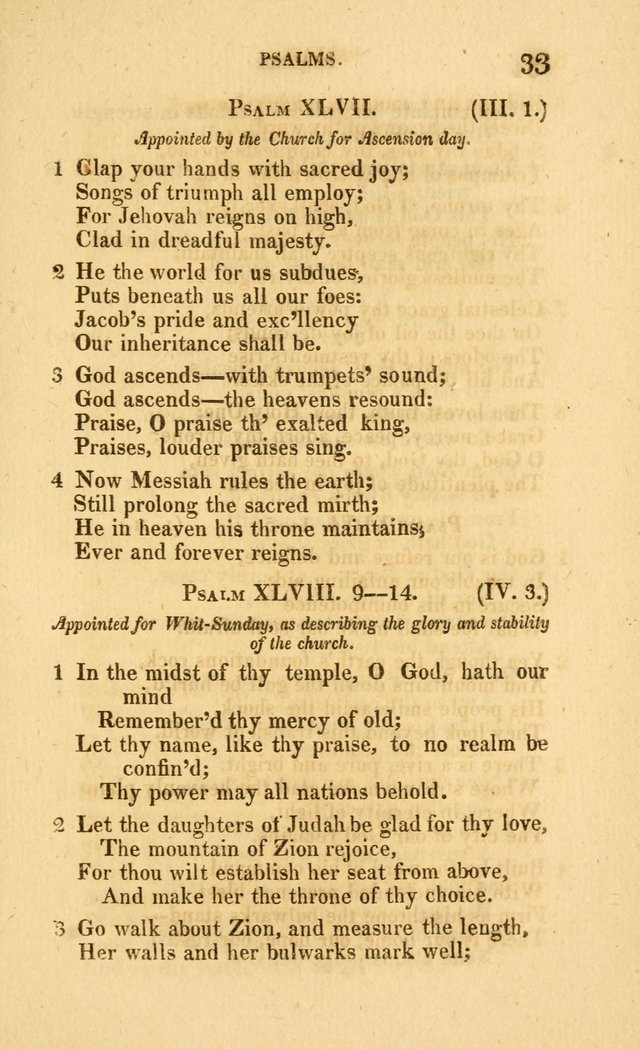 Church Poetry: being Portions of the Psalms in Verse and Hymns suited  to  the Festivals and Fasts, and Various Occasions of the Church page 50