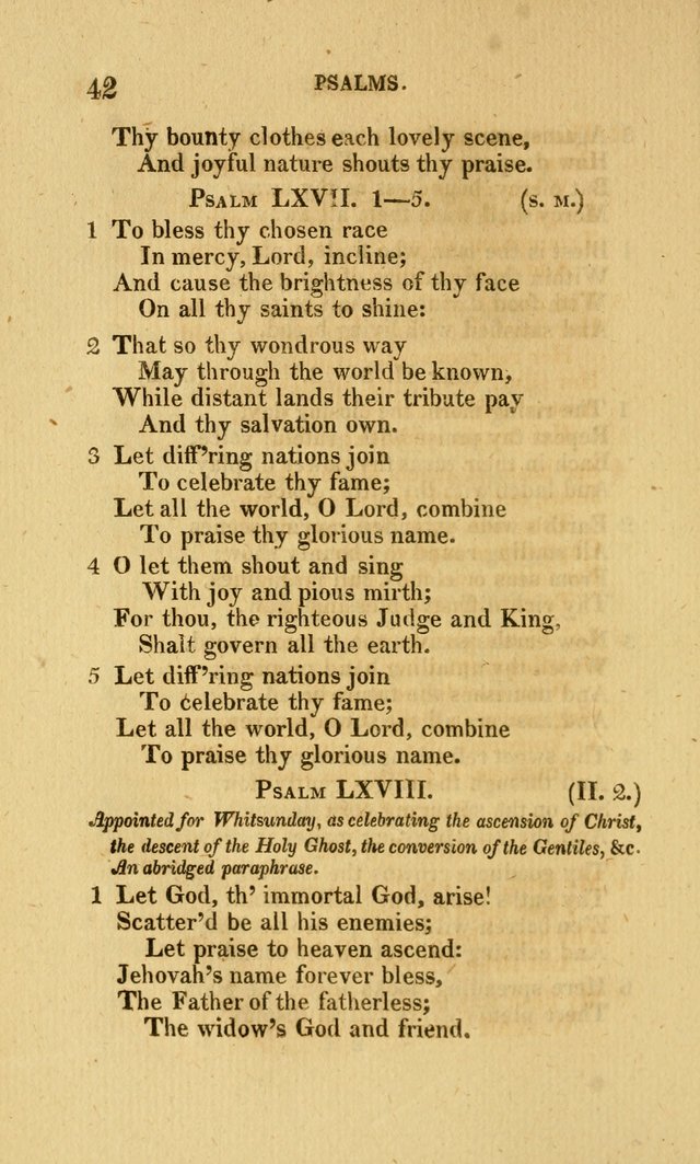 Church Poetry: being Portions of the Psalms in Verse and Hymns suited  to  the Festivals and Fasts, and Various Occasions of the Church page 59