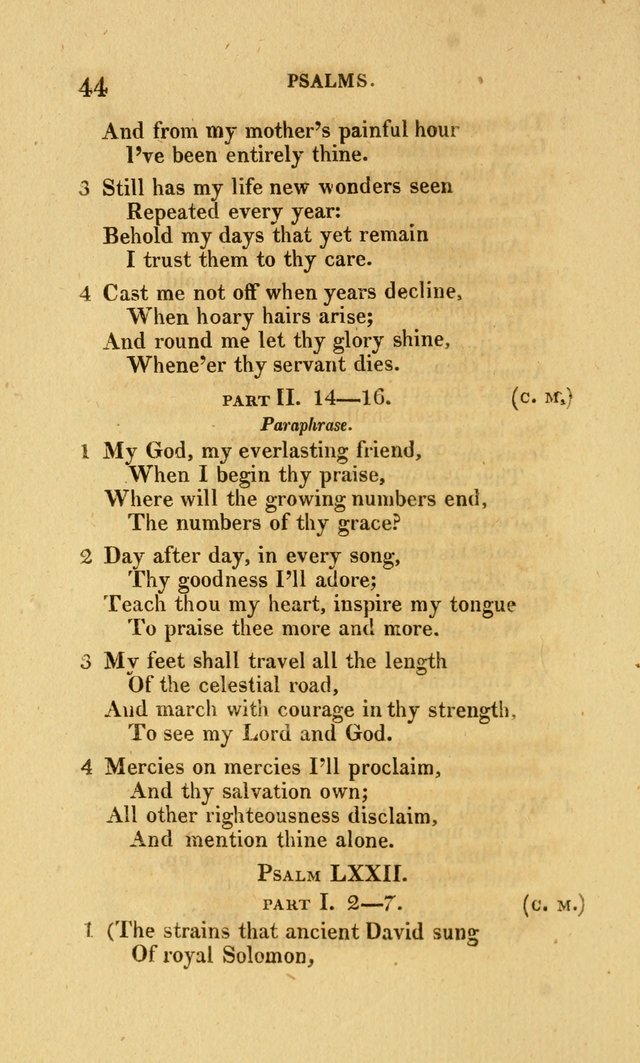 Church Poetry: being Portions of the Psalms in Verse and Hymns suited  to  the Festivals and Fasts, and Various Occasions of the Church page 61