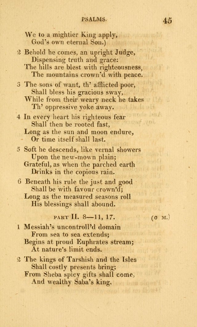 Church Poetry: being Portions of the Psalms in Verse and Hymns suited  to  the Festivals and Fasts, and Various Occasions of the Church page 62