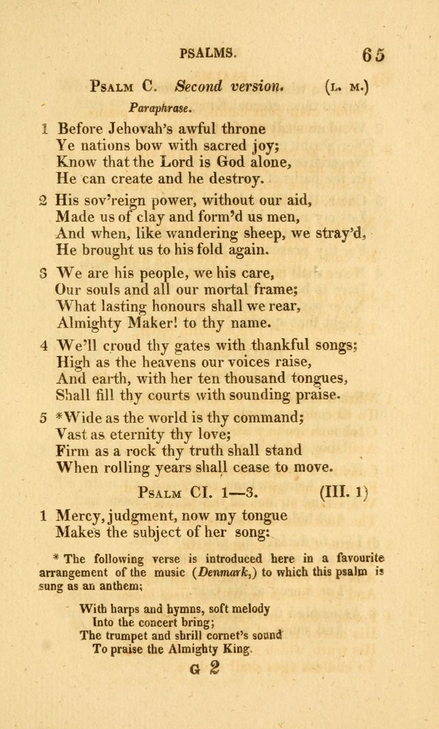 Church Poetry: being Portions of the Psalms in Verse and Hymns suited  to  the Festivals and Fasts, and Various Occasions of the Church page 82